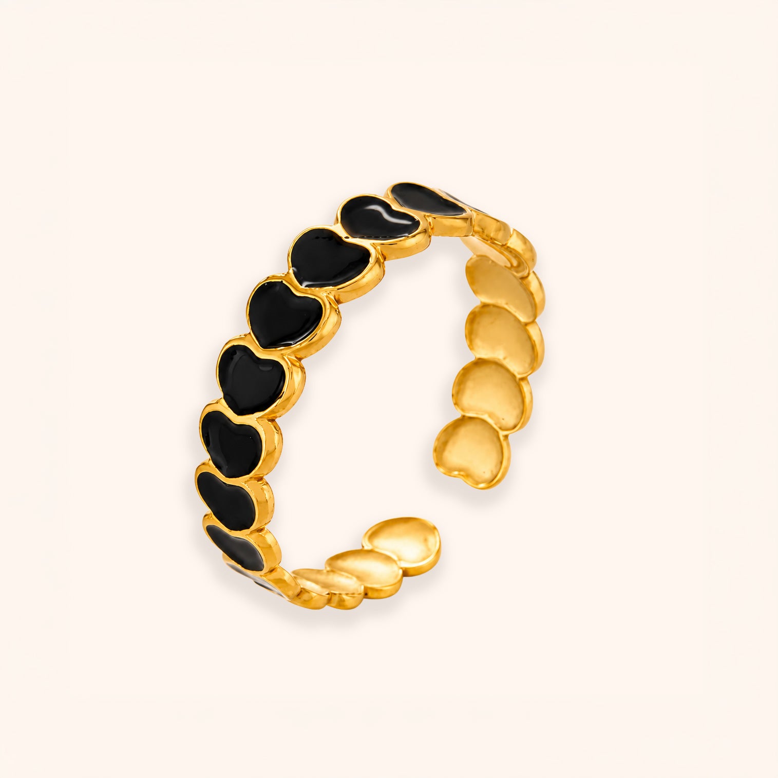 Black Heart Ring