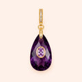 Amethyst Teardrop Pendant