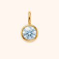 March Birthstone Charm