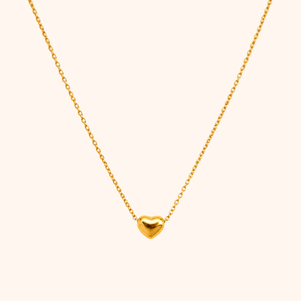 Gold Pure Heart Necklace