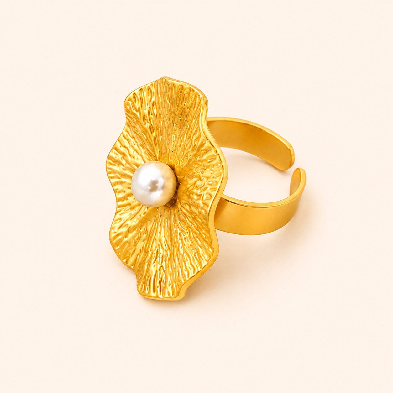 Pearl Flower Ring