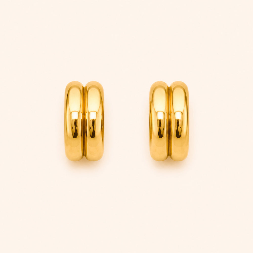 C-Hoop Earrings
