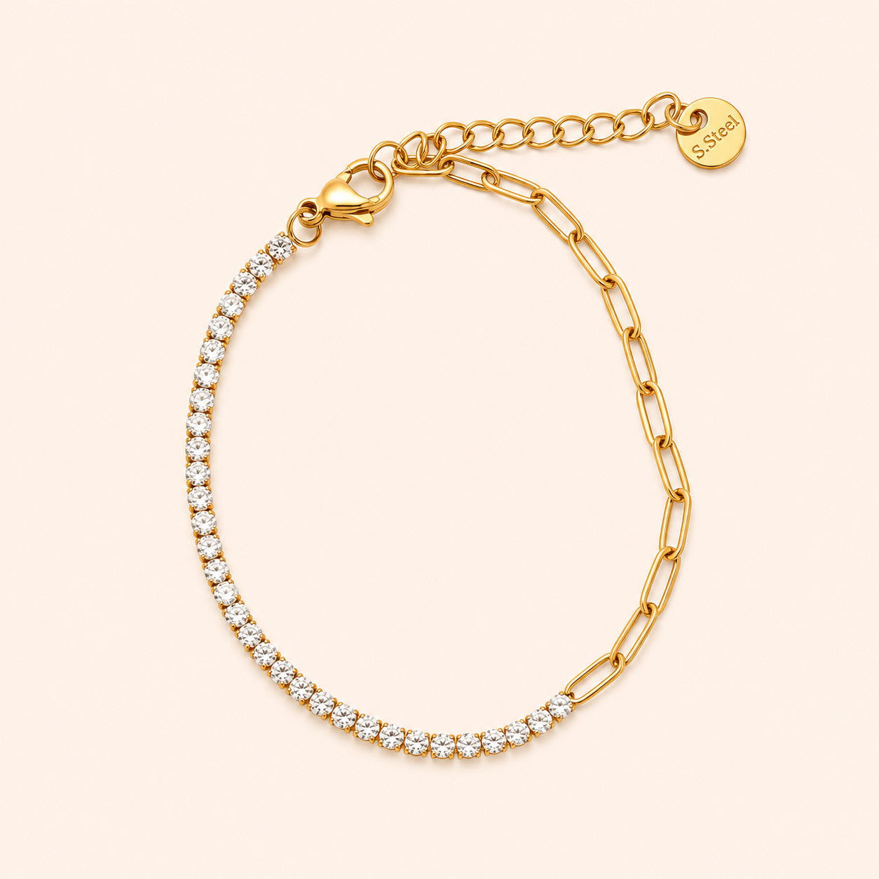Crystal Link Bracelet