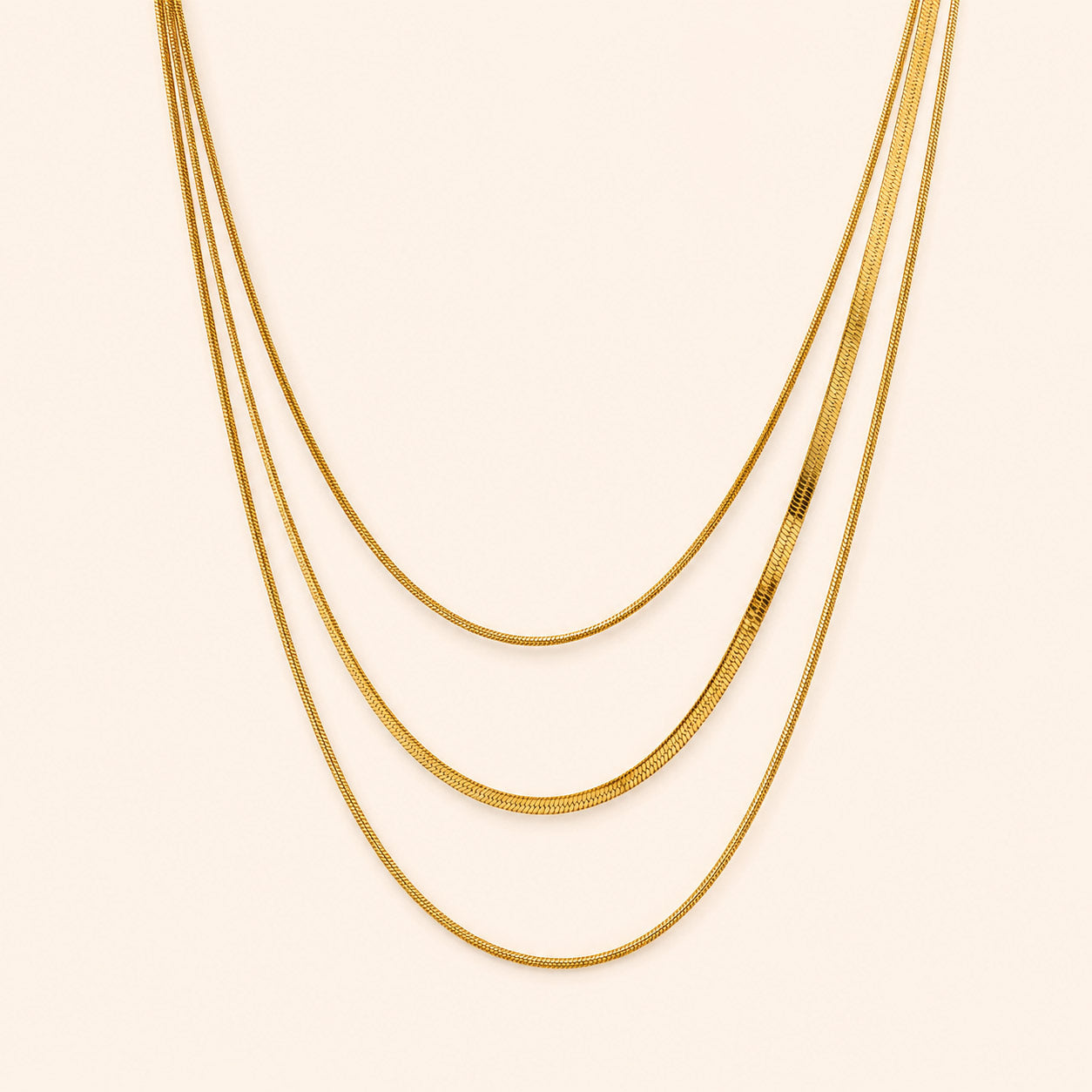 Luxe Cascade Layered Necklace