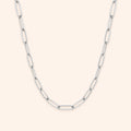 Silver Urban Link Necklace