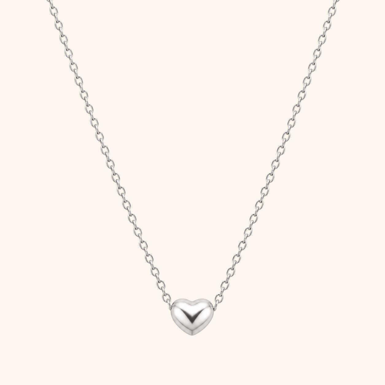 Silver Heart Necklace