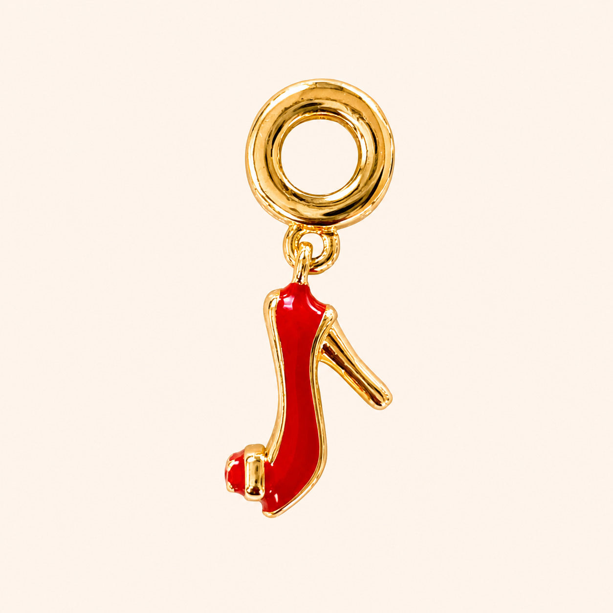 Scarlet High Heel Charm