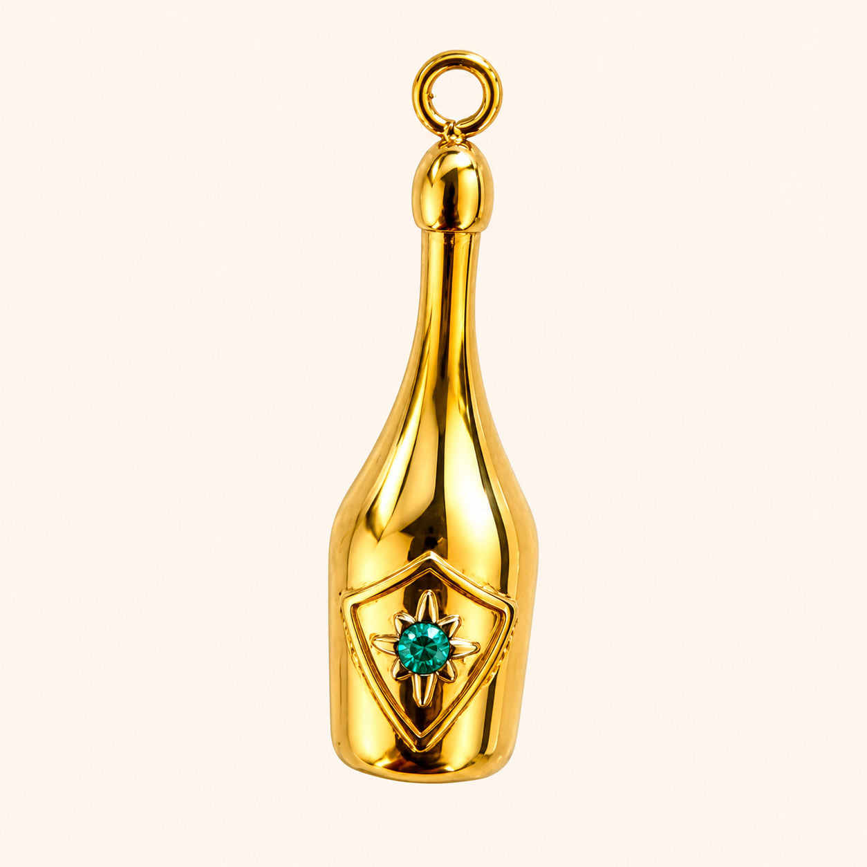 Champagne Bottle Charm