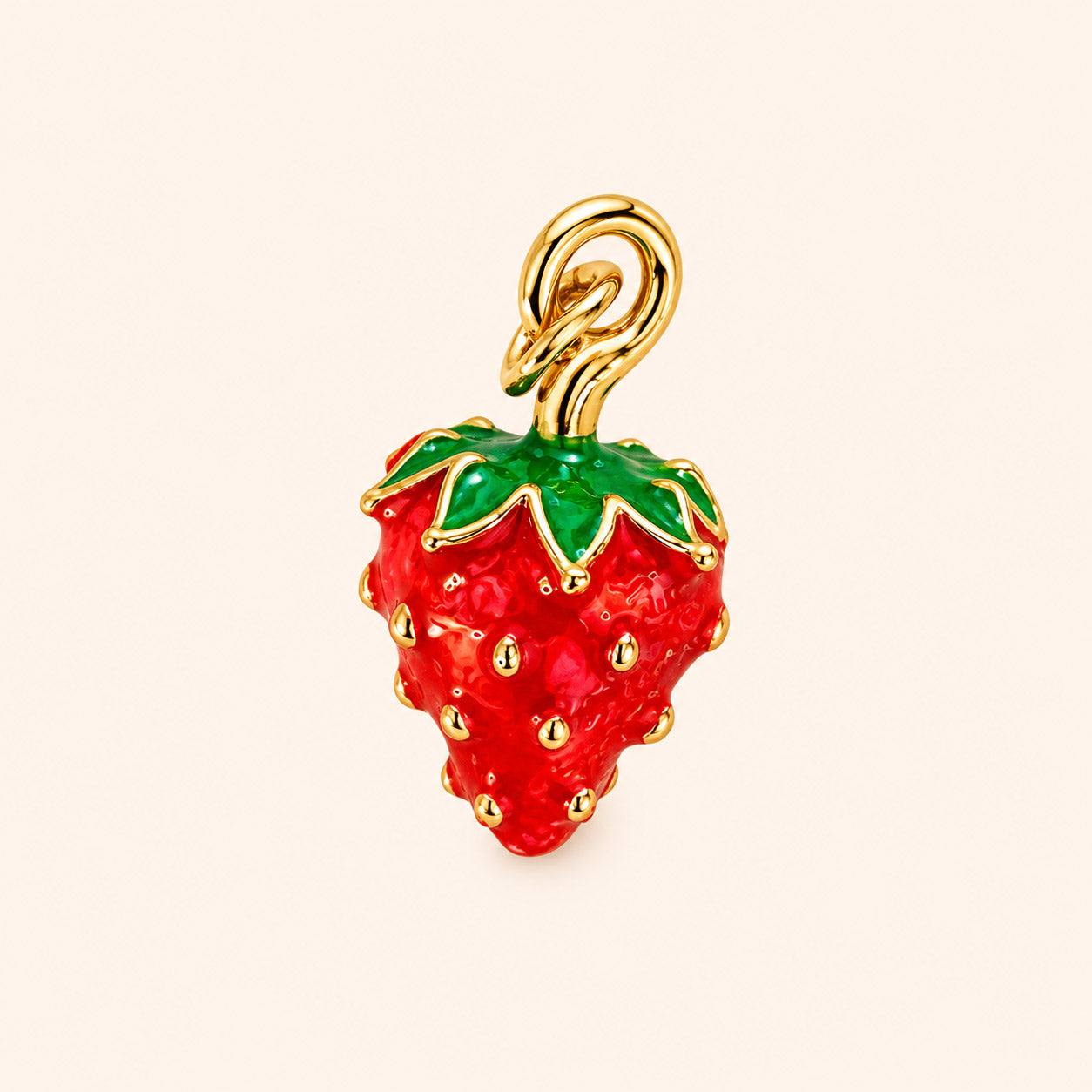 Strawberry Fruit Charm