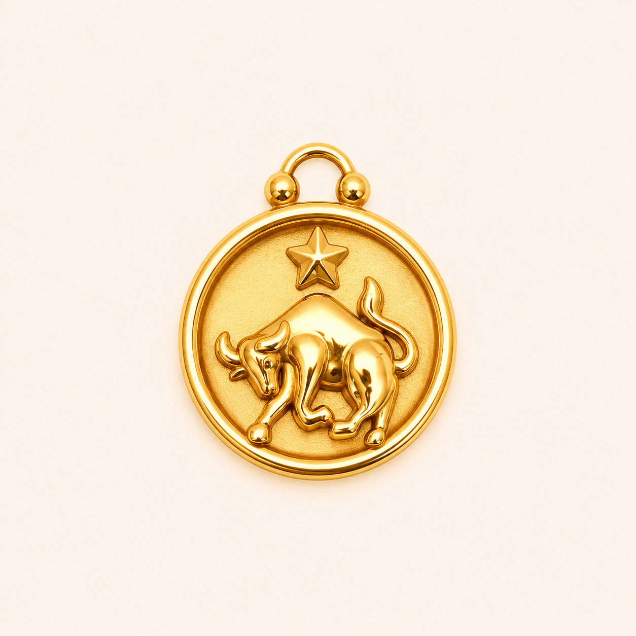 Taurus Zodiac Charm