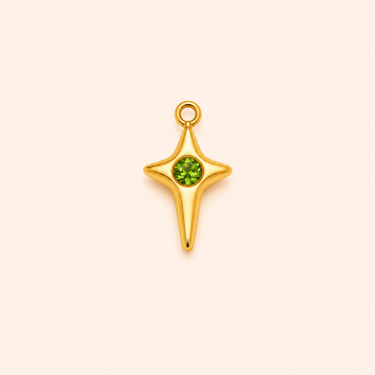 Verdant Star Charm Pendant