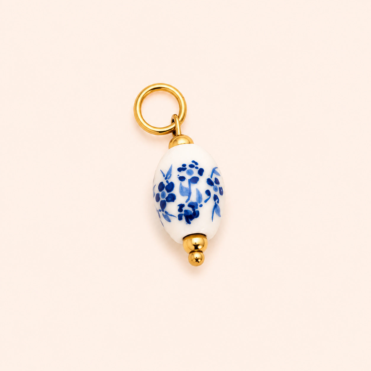 Blue Willow Lantern Charm