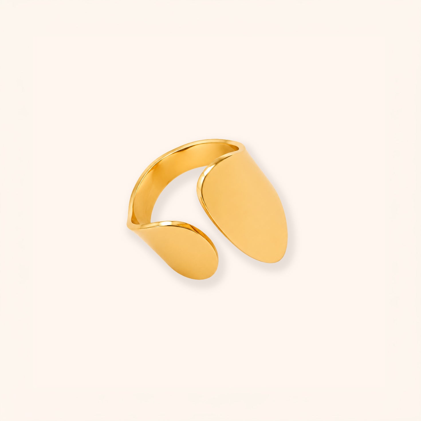 Gold Thumb Ring