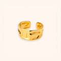 Gold Wave Ring