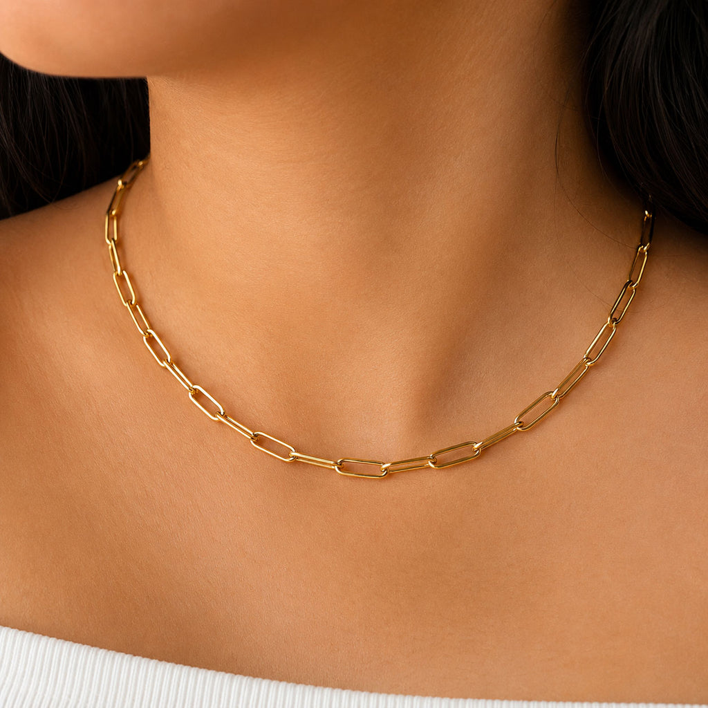 Golden Link Necklace