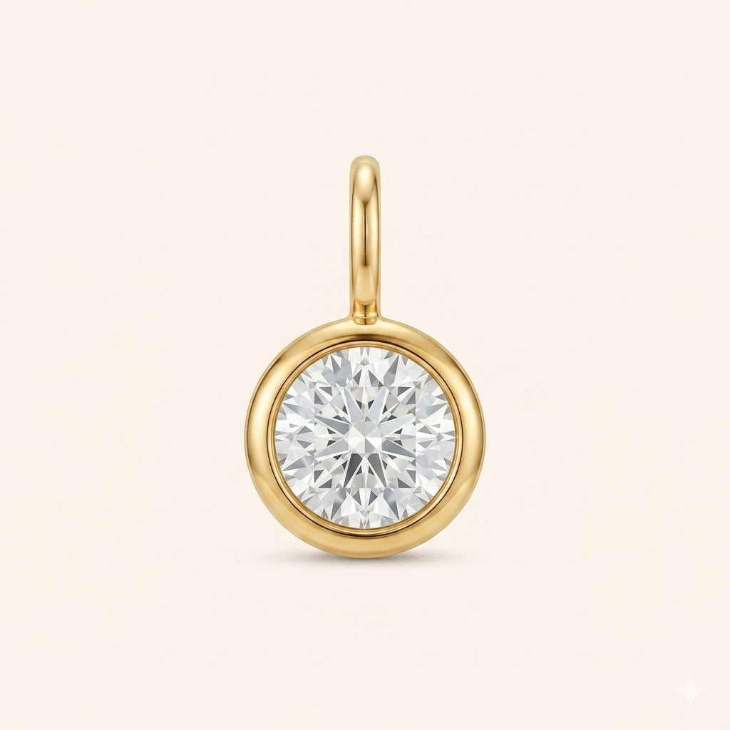 April Birthstone Charm