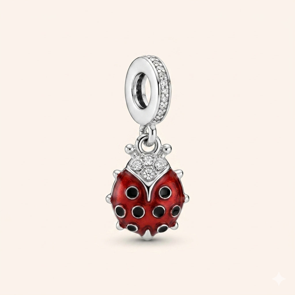 Ladybug Dangle Charm
