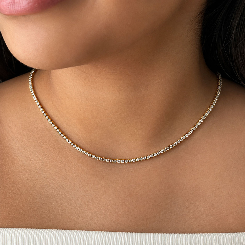 Moonlight Tennis Necklace