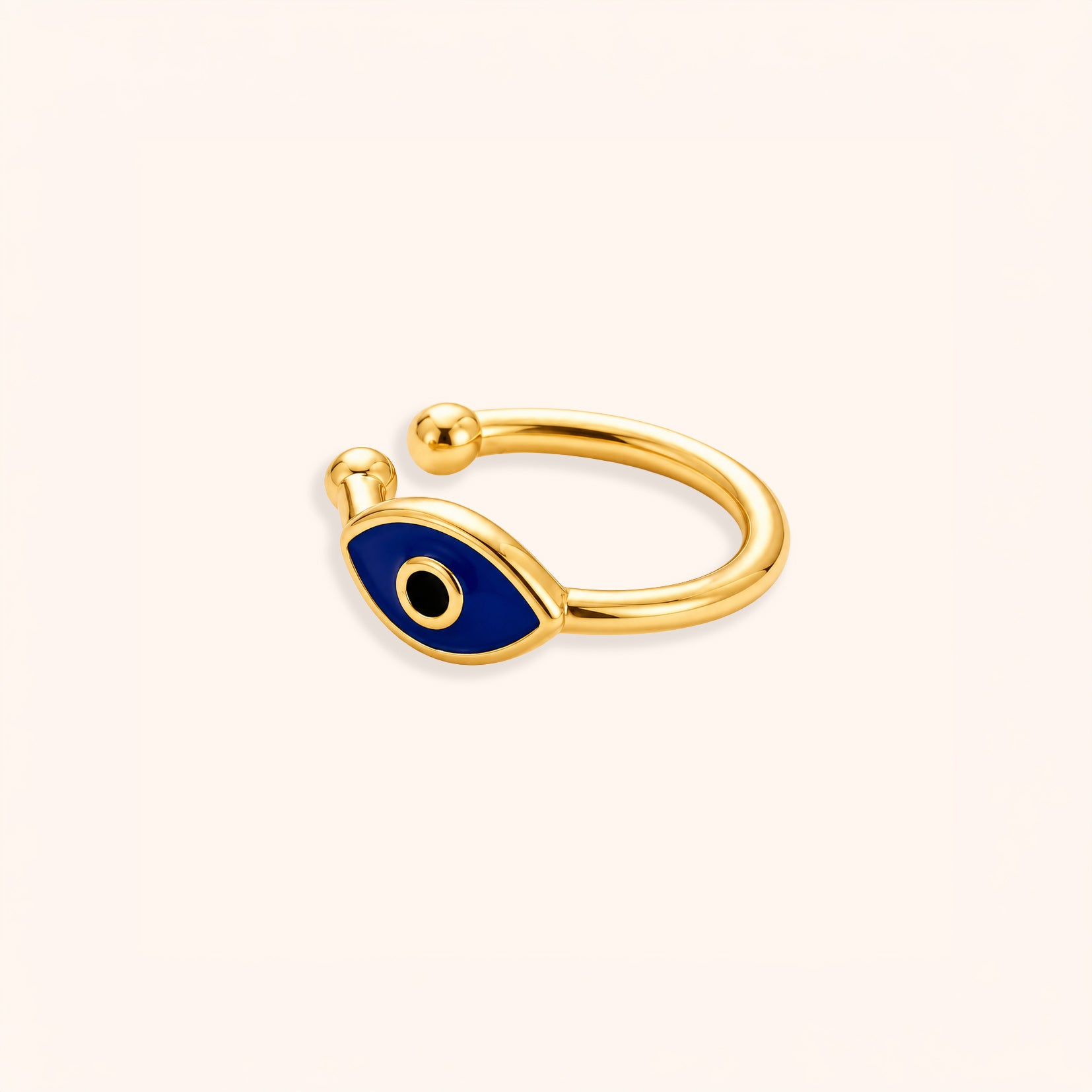 Evil Eye Ear Cuff (Single Piece)