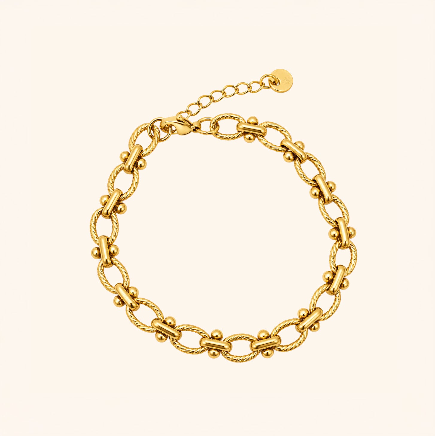 Golden Orbit Bracelet