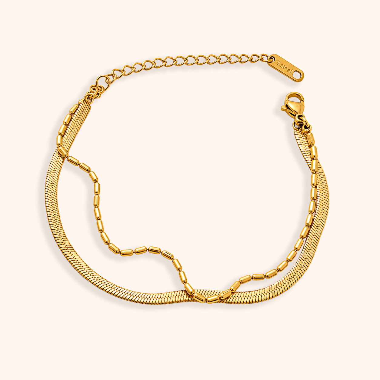 Golden Serenity Bracelet