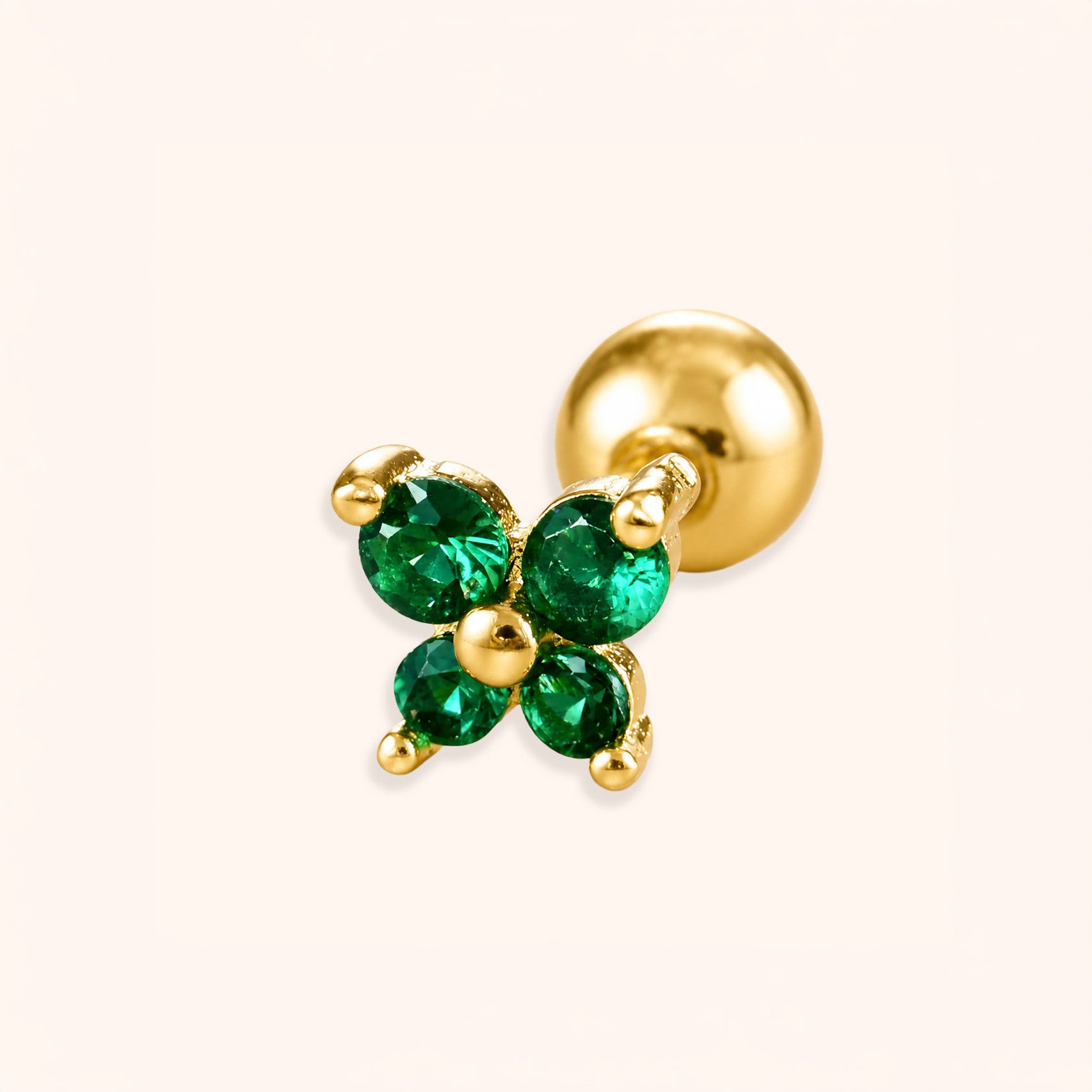 Green Clover Stud (A pair)