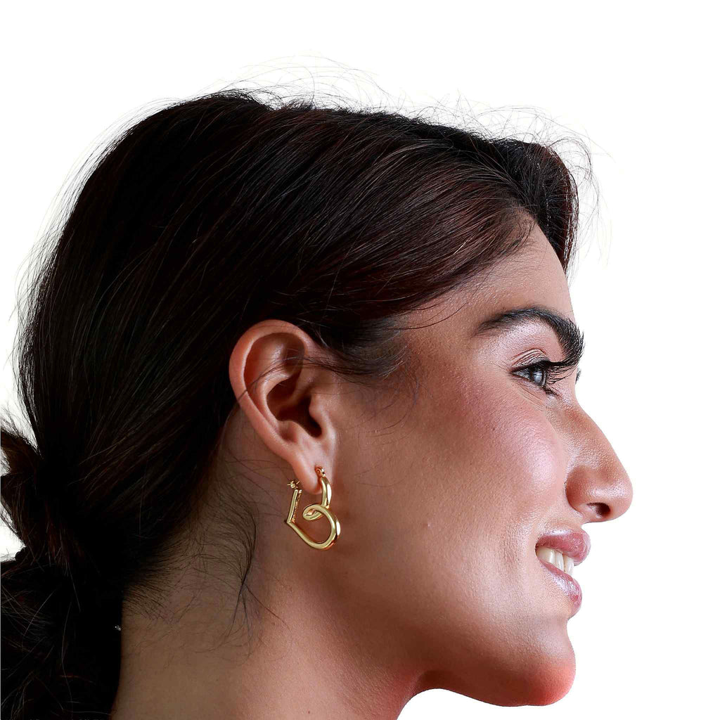 Retro Geometric Drop Earrings