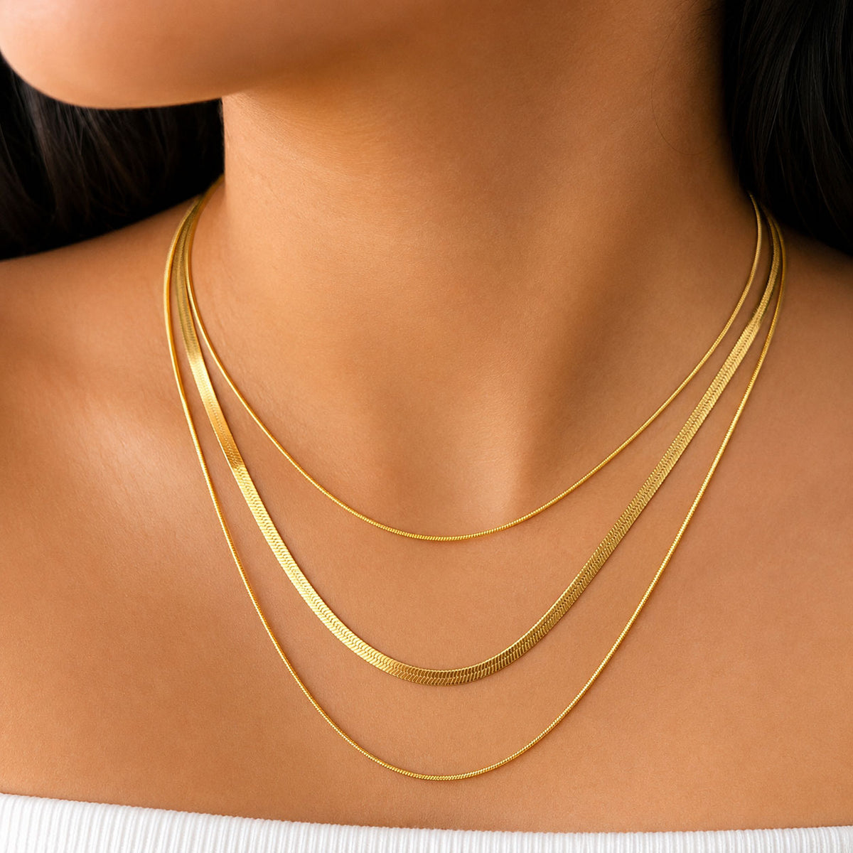 Luxe Cascade Layered Necklace