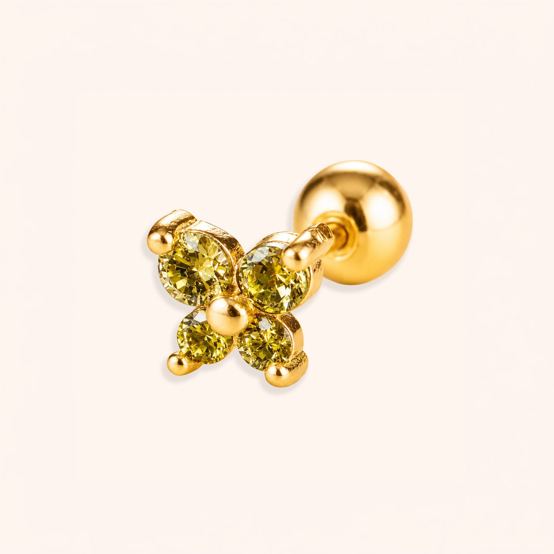 Olive Clover Stud (A pair)