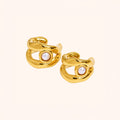 Pearl Orbit Ear Cuff (A Pair)
