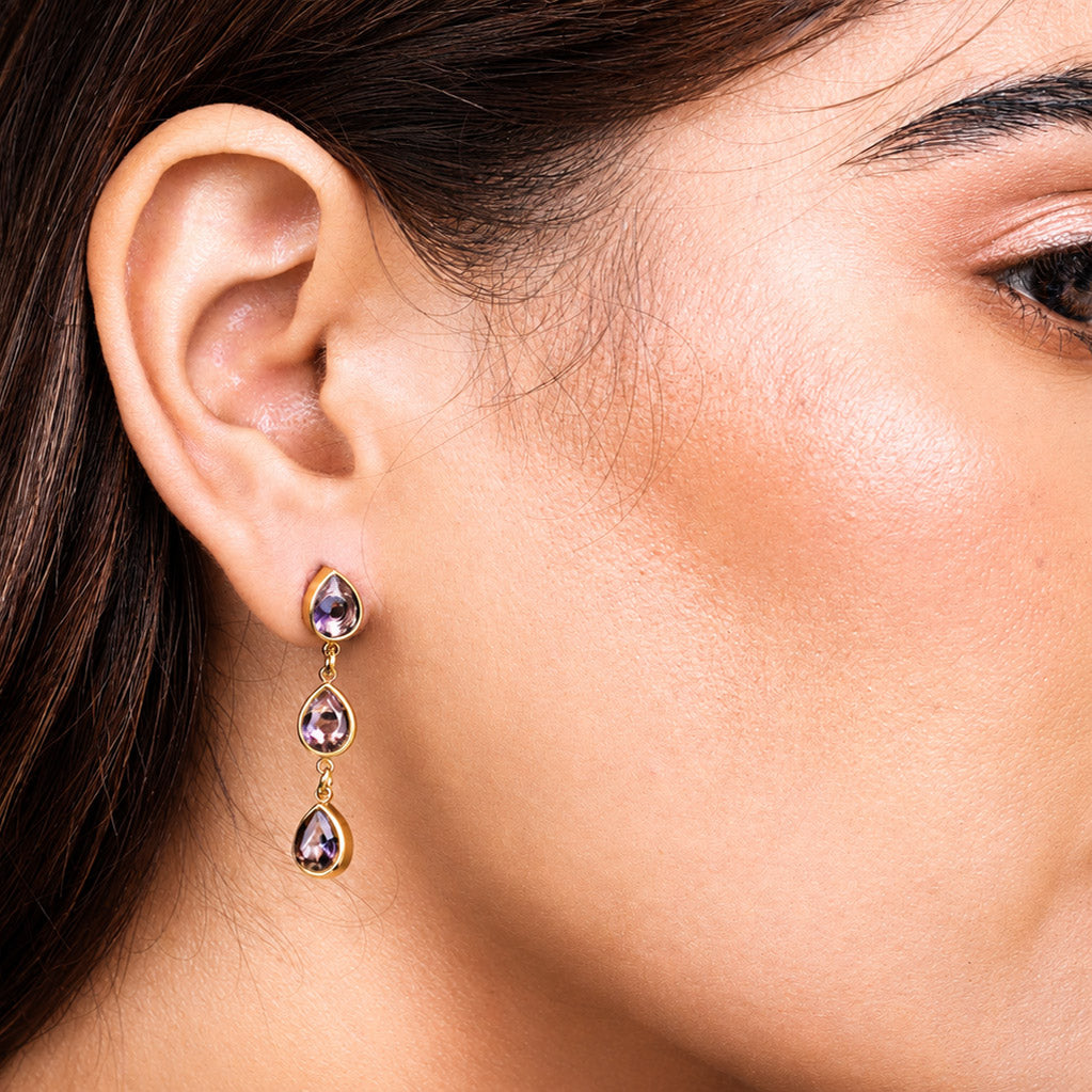 Cascade Drop Earrings