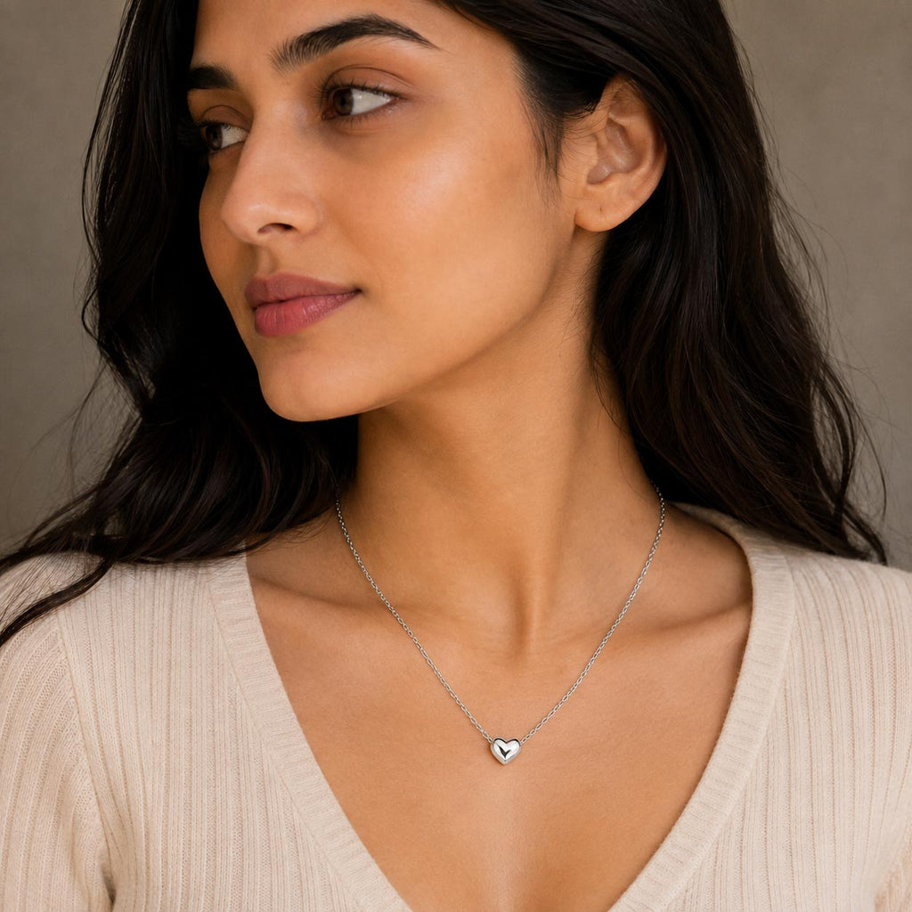 Silver Heart Necklace