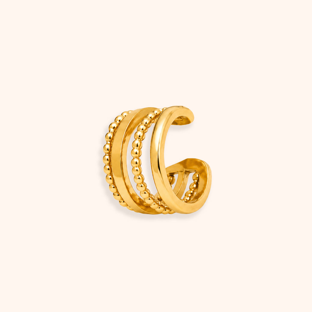Classic Gold Banded Cuff (Single Piece)